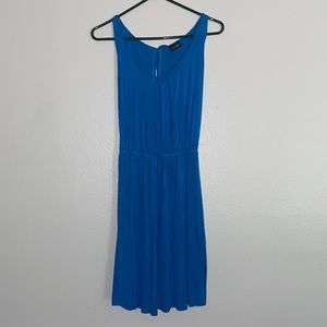 Blue tee shirt dress